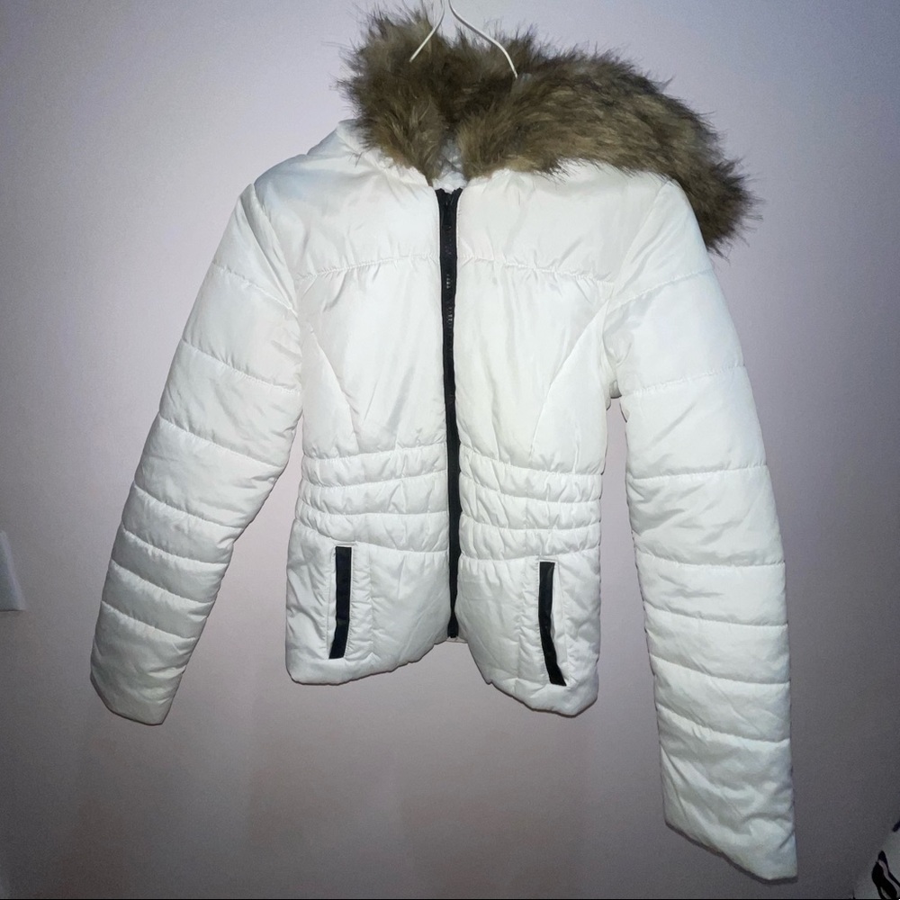 Fur snow ski coat 🧥